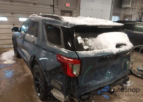 2021 Ford Explorer St из США, поврежденный, VIN 1FM5K8GC3MGB08233